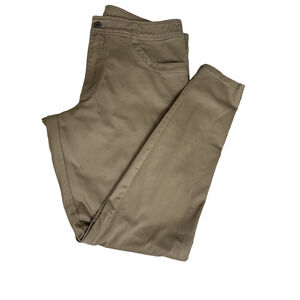 Kuhl Revolt Pants Mens Size 38 x 34 Khaki Tan Stretch Sweat Pant Comfort